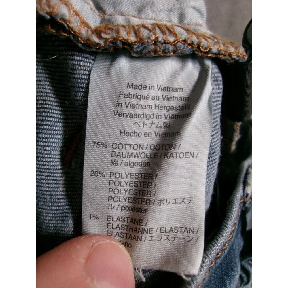J Crew Jeans Womens 26 Blue Mercantile Mid Rise Straight Medium Wash Casual